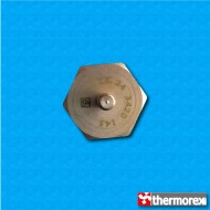 Termostato TK24 a 145°C - Contatti normalmente chiusi - Terminali verticali - Fissaggio a vite M4 - Corpo ceramico