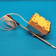Bulb thermostat - 145°C - Manual reset - 3 Poles - Bulb dimension 4x135 mm - Rated current 20A/250V