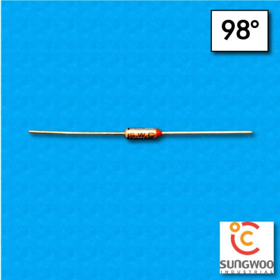 Thermofusible SUNG WOO type SW1 - Temperature 98°C - Cables 35x35 mm - Courant nominal 10/15A