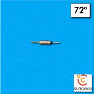 Thermofusible SUNG WOO type SW1 - Temperature 72°C - Cables 9x11 mm - Courant nominal 10/15A