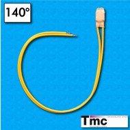 Protecteur thermique C8B - Temperature 140°C - Cables Betatherm 300/300 mm - Courant nominal 6,3A