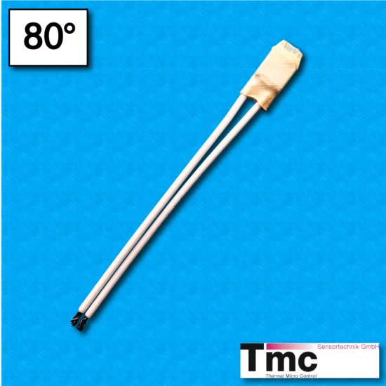 Thermal protector G4 - Temperature 80°C - Radox cables 100/100 mm - Rated current 16A