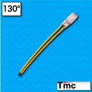 Thermal protector G4 - Temperature 130°C - Radox cables 100/100 mm - Rated current 16A