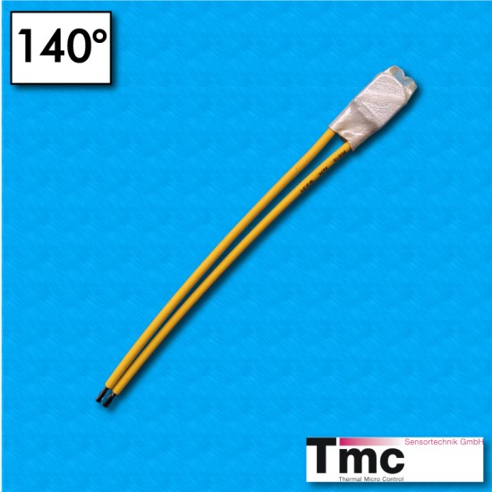 Thermal protector G4 - Temperature 140°C - Radox cables 100/100 mm - Rated current 16A
