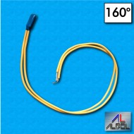 Protector termico AM03 - Temperatura 160°C - Cables 300/300 mm - Corriente nominal 2,5A