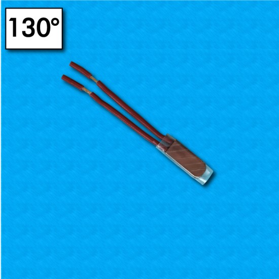 Protecteur thermique BW-A1D - Temperature 130°C - Cables 45/45 mm - Courant nominal 5A