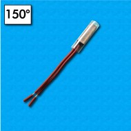 Thermal protector KW-E - Temperature 150°C - Cables 70/70 mm - Rated current 5A - With ATEX certificate (EN 60079-15)