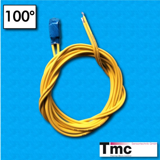 Protector termico R8 - Temperatura 100°C - Rearme electrico - Cables Radox 1500/1500 - Corriente nominal 5A