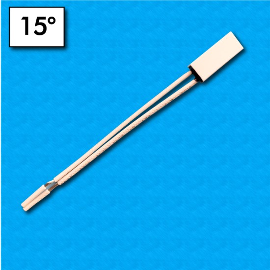 Protettore termico KW-C2 - Temperatura 15°C - Cavetti 70/70 mm - Portata 5A