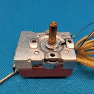 Thermostat a bulbè - 57°/320°C - Reset automatique - 1 Pole - Mesures de bulbè 3x195mm - Courant nominal 20A