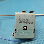 Thermostat a bulbè - 37°/275°C - Reset automatique - 1 Pole - Mesures de bulbè 3x163mm - Courant nominal 20A
