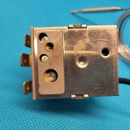 Thermostat a bulbè - 30°/150°C - Reset automatique - 1 Pole - Mesures de bulbè 6x66 mm - Courant nominal 15A