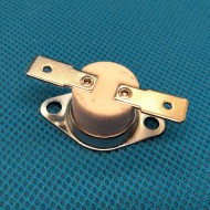 Thermostat TK24 at 50°C - Normally closed contacts - Horizontal terminals - With round clip - Ceramic body