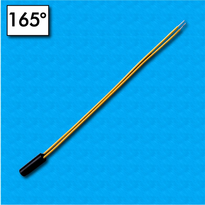 ESKA thermalfuse - Temperature 165°C - Cables 110/110 mm - Rated current 5A