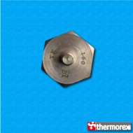 Thermostat TK24 160°C - Contacts n.fermés - Terminaux vertical - Fixation avec vis M4 - Corps en ceramique - Reset au 140°C