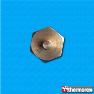 Thermostat TK24 180°C - Contacts normalement fermés - Terminaux vertical - Fixation avec vis M4 - Corps en ceramique