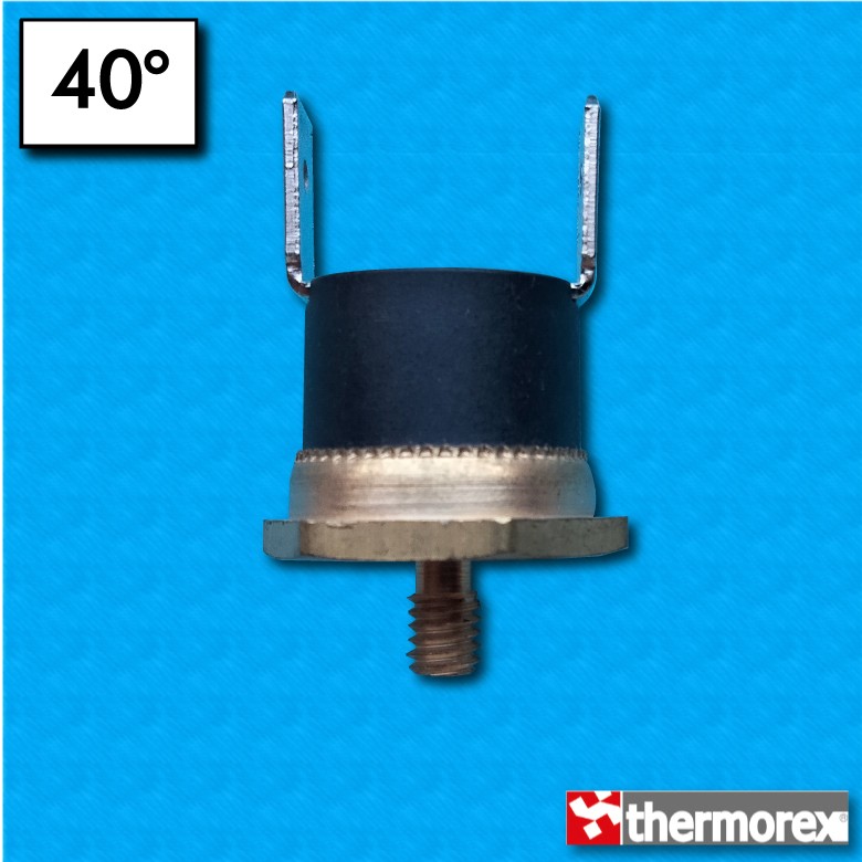 Thermostat TK24 at 40 C Normally open contacts Vertical