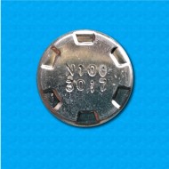 Thermostat KC3 at 100°C - Normally closed contacts - Solder terminals - Without fixing - Ceramic body