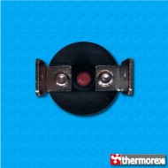 Thermostat TK32 au 92°C - Reset manuelle - Terminaux vertical - Fixation avec vis M4 - Base ronde