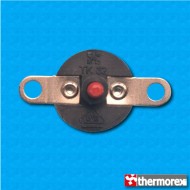 Thermostat TK32 at 70°C - Manual reset - Horizontal terminals with eyelet - Without fixing