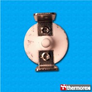 Termostato TK32 a 175°C - Rearme manual - Terminales vertical - Sin brida de fijación - Cuerpo ceramico
