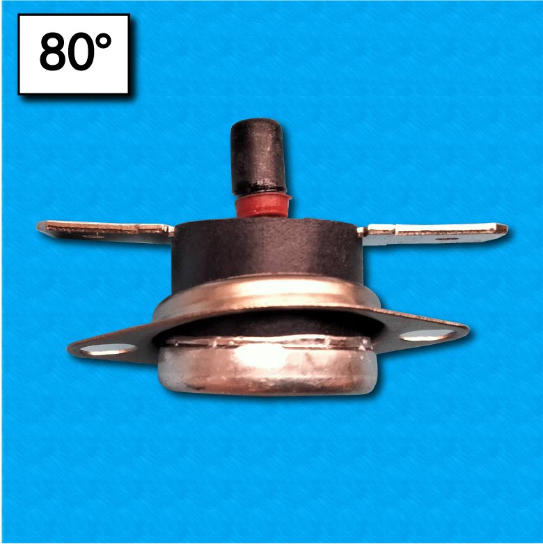 Thermostat KSD301 at 80°C -...