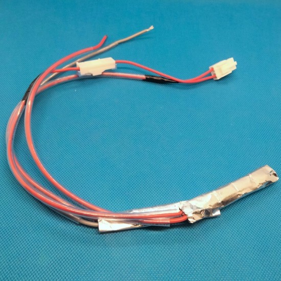 Assembled thermalfuse TF1-LG8 - Temperature 72°C - Compatible with EAF61650214