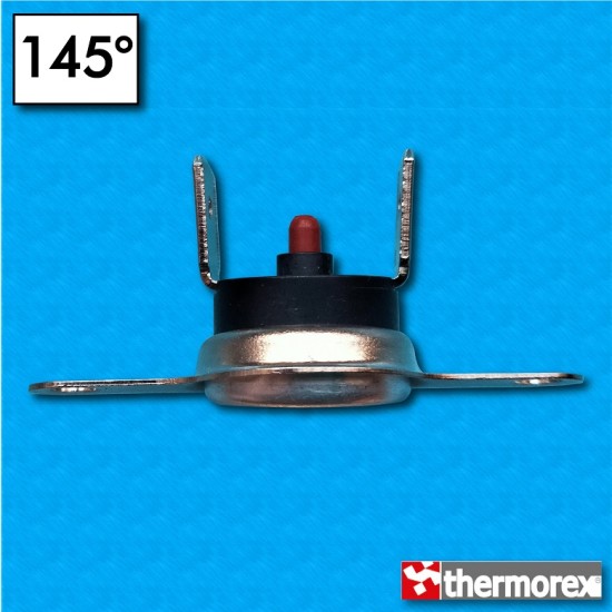 Termostato TK32 a 145°C - Riarmo manuale - Terminali verticali - Con flangia mobile