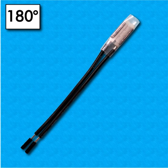 Protector termico 17AMD - Temperatura 180°C - Cables 100/100 - Corriente nominal 8A