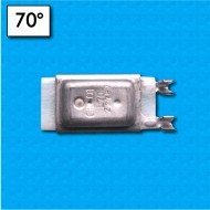 Thermal protector CK-01 - Temperature 70°C - Rated current 8A