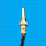 Sonda termica PT STPT100-01.046 - Range -50°/+110°C - Cables de PVC 1000mm