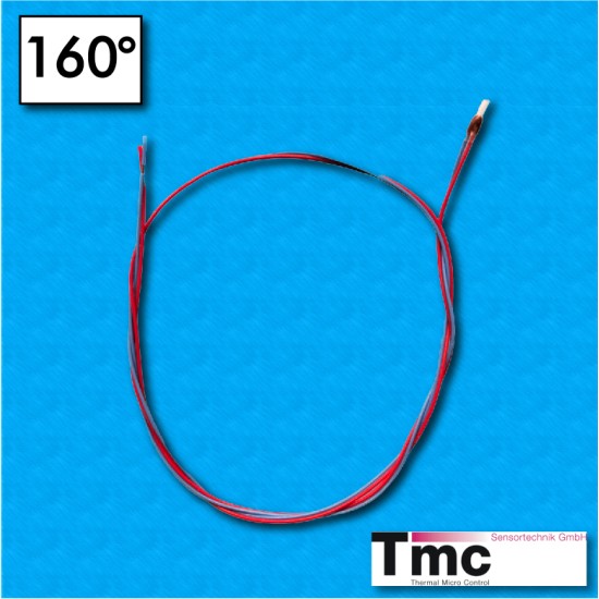 PTC thermal probe MF1 - Temperature 160°C - Cables 500/500 mm