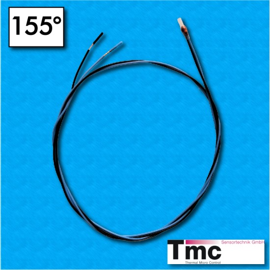 PTC thermal probe MF1 - Temperature 155°C - Cables 500/500 mm