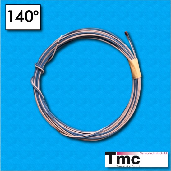 PTC thermal probe MF1 - Temperature 140°C - Cables 4000/4000 mm