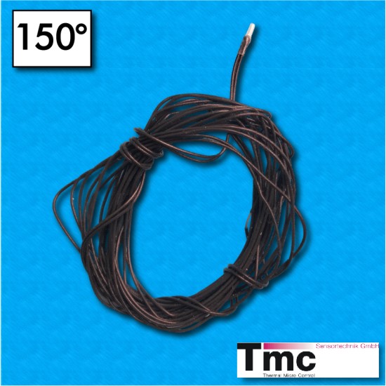 Sonda termica PTC MF1 - Temperatura 150°C - Cables 2500/2500 mm