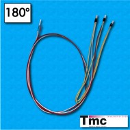 Sonde thermique PTC MF1 - Temperature 180°C - Cables 500/200/200/500 mm