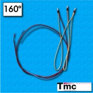 PTC thermal probe MF1 - Temperature 160°C - Cables 500/200/200/500 mm