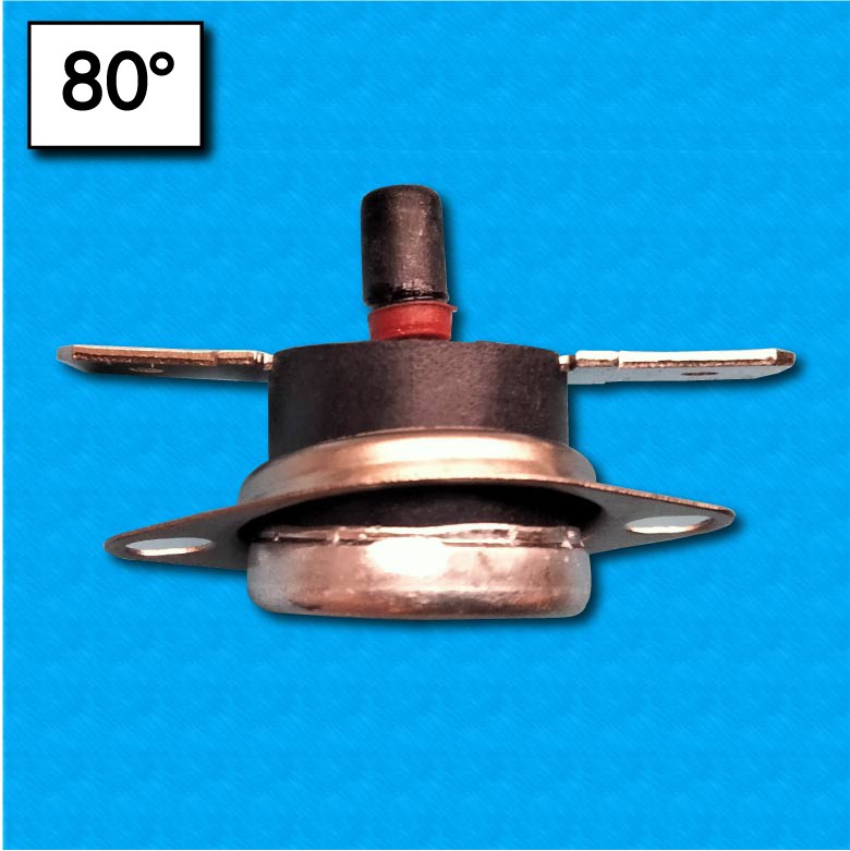 Termostato KSD301 a 80°C -...