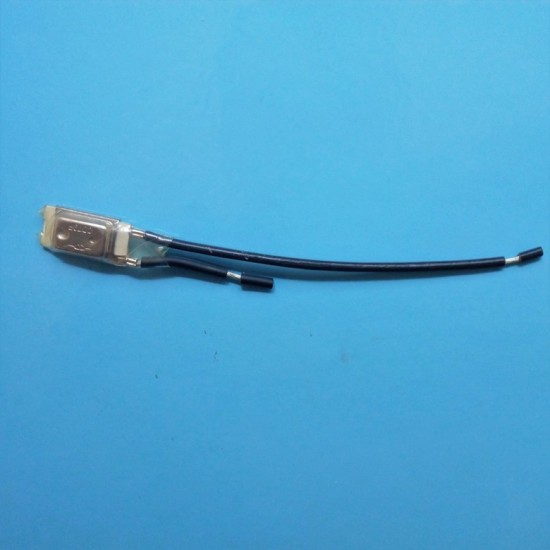 Thermal protector CD79, temperature 120°C, cables 30/90 mm, rated current 9A