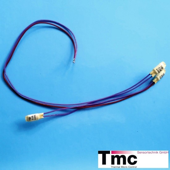 Thermal protector C1B, temperature 110°C, FEP cables 350/150/150/350 mm, rated current 2,5A