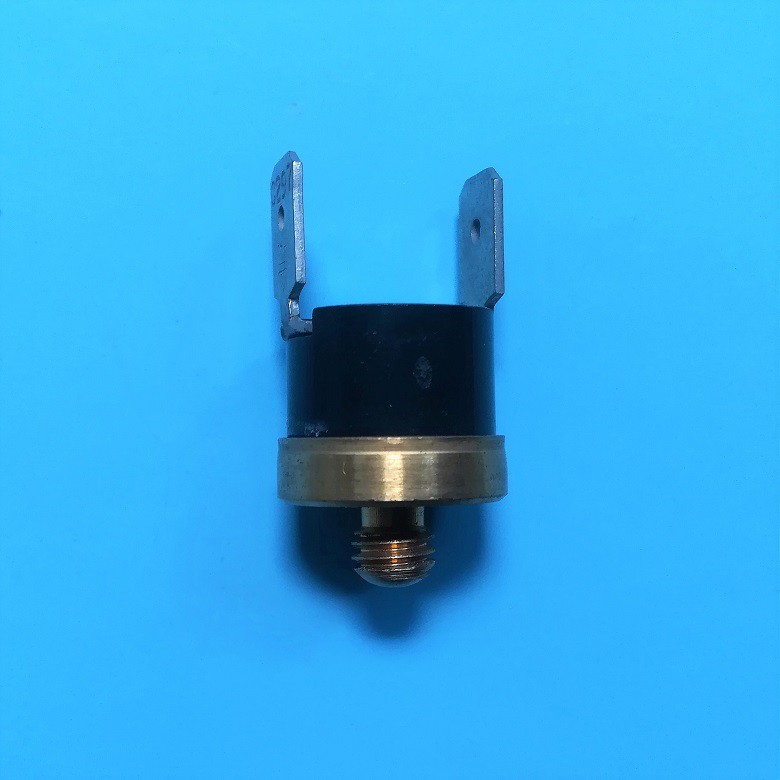 Thermostat R40 at 132°C - Normally open contacts - Vertical terminals - With M4 screw - Rated current 10A