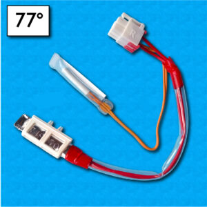 Termofusibile assemblato TF1-LG1 - Temperatura 77°C - Compatibile con 6615JB2005S-LG