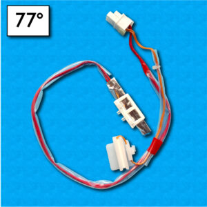 Termofusibile assemblato TF1-LG7 - Temperatura 77°C - Compatibile con ACM73079223