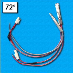 Termofusibile assemblato TF1-LG8 - Temperatura 72°C - Compatibile con EAF61650214