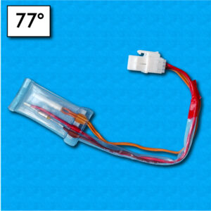 Termofusibile assemblato TF1-LG10 - Temperatura 77°C - Compatibile con 6615JB2005P