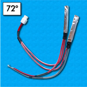 Termofusibile assemblato TF1-LG14 - Temperatura 72°C - Compatibile con EAF61650212-LG