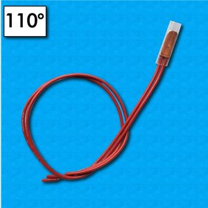 Protettore termico BW-A1D - Temperatura 110°C - Cavetti 300/300 mm - Portata 5A