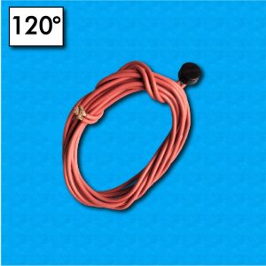 Protettore termico B12 - Temperatura 120°C - Cavetti 800/800 mm - Portata 5A
