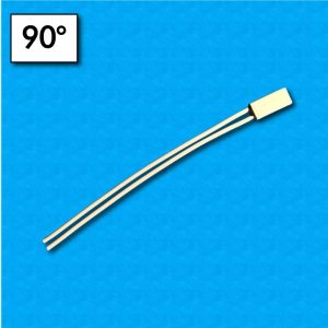 Protettore termico TB05 - Temperatura 90°C - Cavetti 100/100 mm - Portata 5A