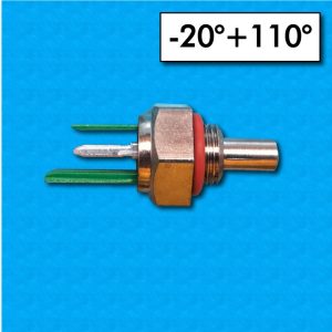 Sonda NTC per caldaie tipo JTF17 - Range -20°/+110°C - Compatibile Unical